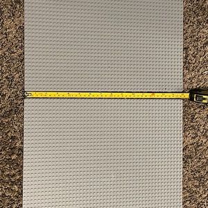 2 LEGO Classic Gray Baseplates